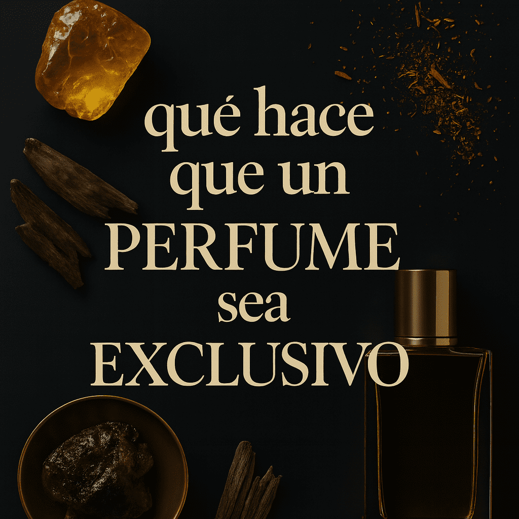 qué hace que un perfume sea exclusivo