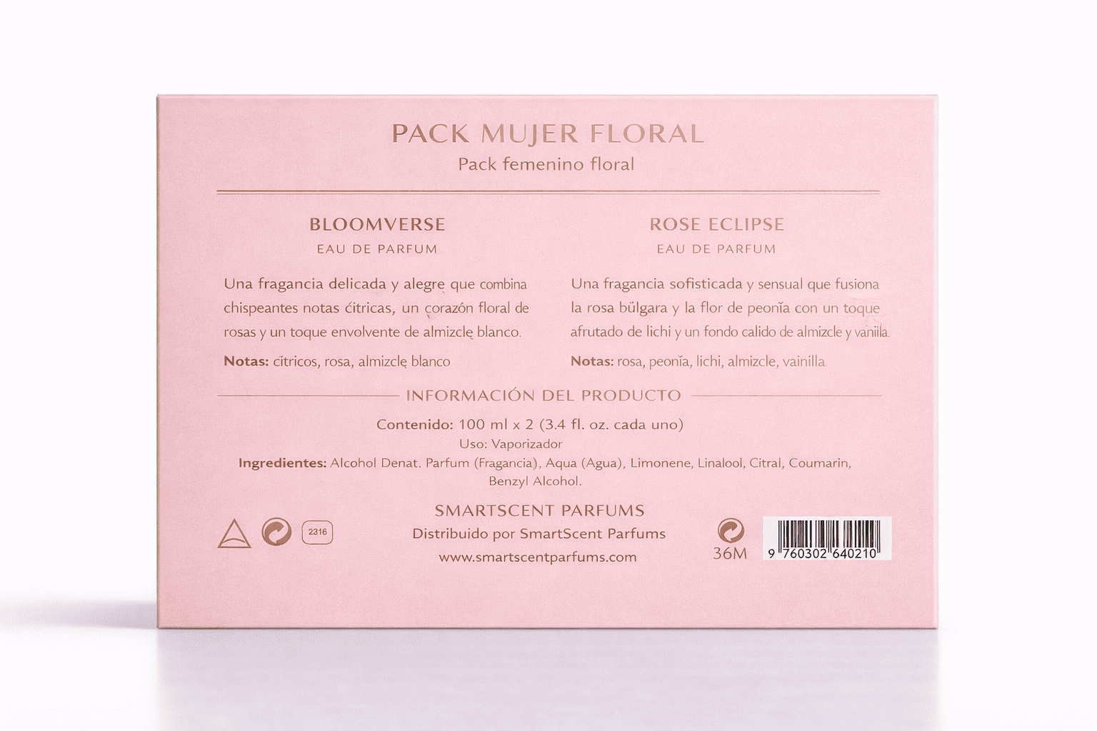 Pack Mujer Floral